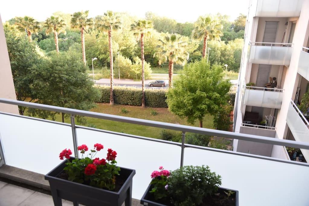 Proche Montpellier, T3, 2 Chambres, Parking, Tram 卡斯泰尔诺勒莱 外观 照片